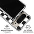 Black and White Checkered Pixel 9 Pro XL Clear Case